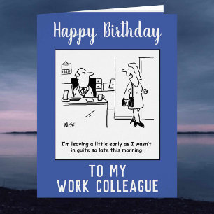 Happy Birthday Work Colleague