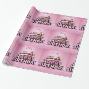 Happy Birthday  Wrapping Paper