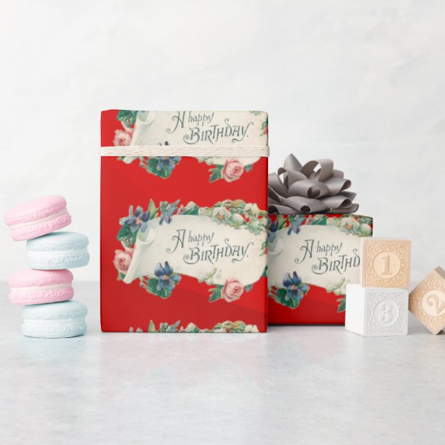 Happy Birthday Wrapping Paper (Baby Shower)