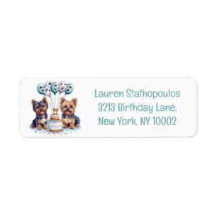 Happy Birthday Yorkie Dog