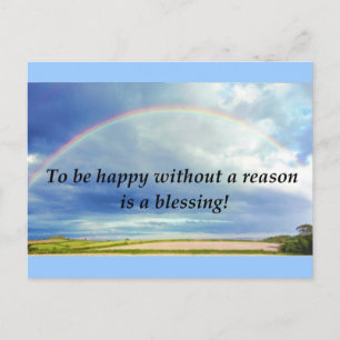 Happy blessing postcard