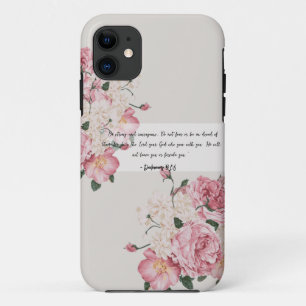 Happy Blessings Canvas: Pastel Christian iPhone 11 Case