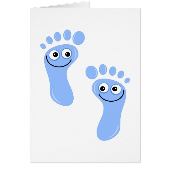 Happy Blue Feet (Front)