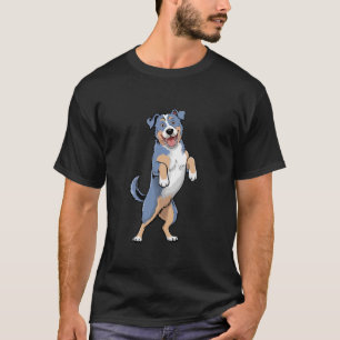 Happy Blue Heeler dog mom dad Family Matching Cool T-Shirt