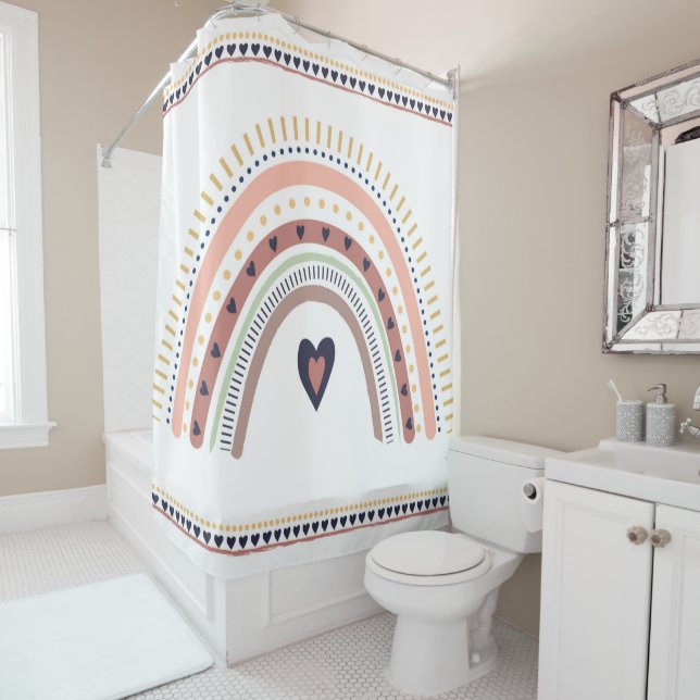 Happy Boho Rainbow Modern Minimal Trendy Chic (In Situ)