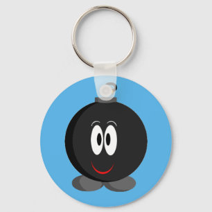 Happy Bomb Keychain