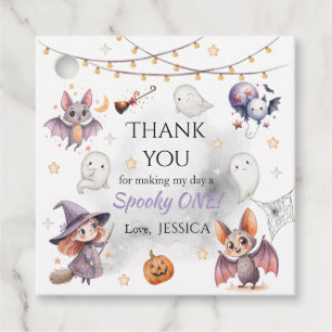 Happy Boo Halloween Favour Tags – Cute Ghost Gift 