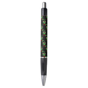 Happy Bookworm Black Pen