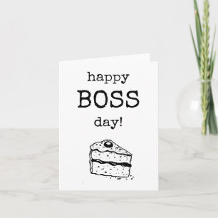 Happy Boss Day, Appreciation, Appreciate Card