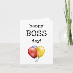 Happy Boss Day, Appreciation, Appreciate Card
