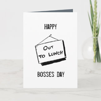 happy bosses day card