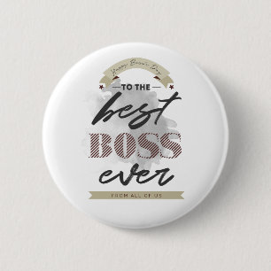 Happy Boss's Day 2 Inch Round Button