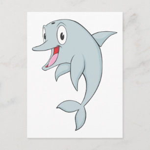 Happy Bottlenose Dolphin Postcard