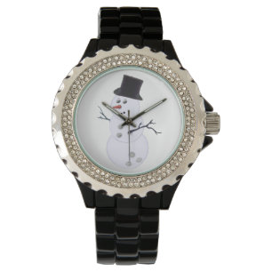 Happy Bowlidays Snowman Watch