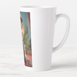 Happy Boy Latte Mug