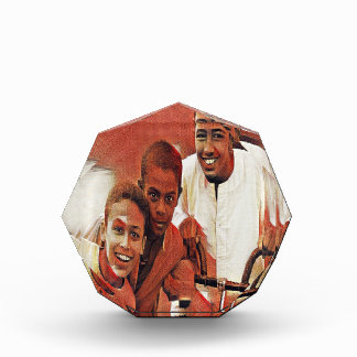 Happy boys photo block