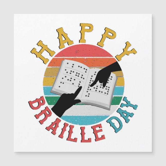 Happy Braille Day (Front)