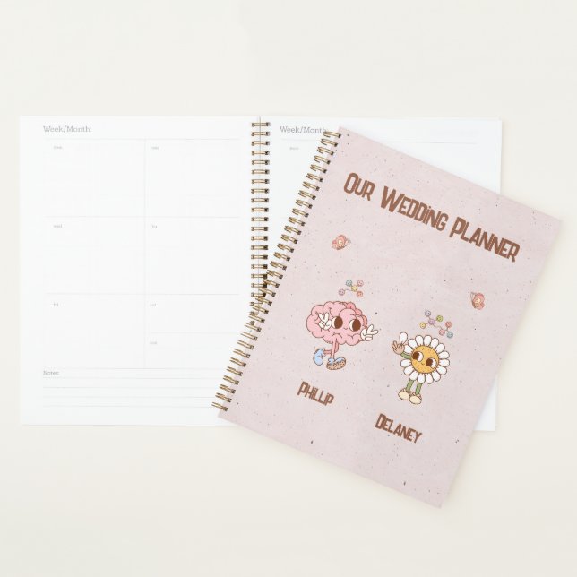 Happy Brain Personalized Wedding Planner (Display)