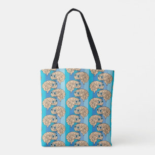  Happy Brain Tote Bag