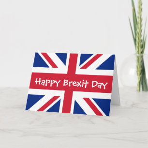 Happy Brexit Day Card