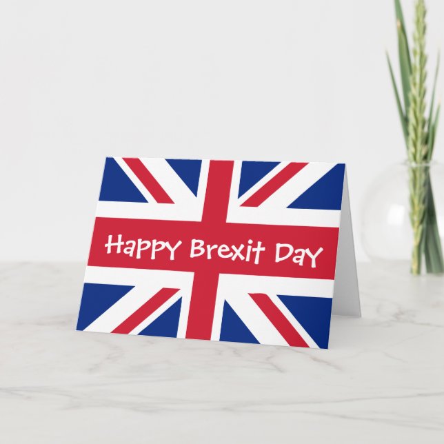 Happy Brexit Day Card (Front)