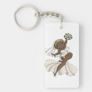 Happy Bride 02 Keychain