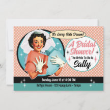 Happy Bride Shower Invitation - Pink