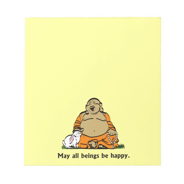 HAPPY BUDDHA NOTEPAD (Front)