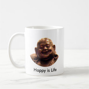 Happy Buddha Shanghai 2002 Circle The MUSEUM Zazz Coffee Mug