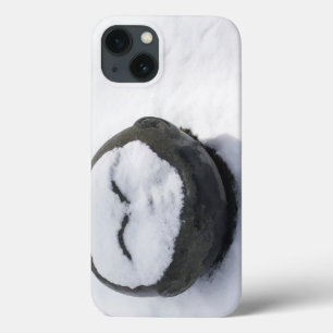 Happy Buddha With Snow Facial iPhone 13 Case