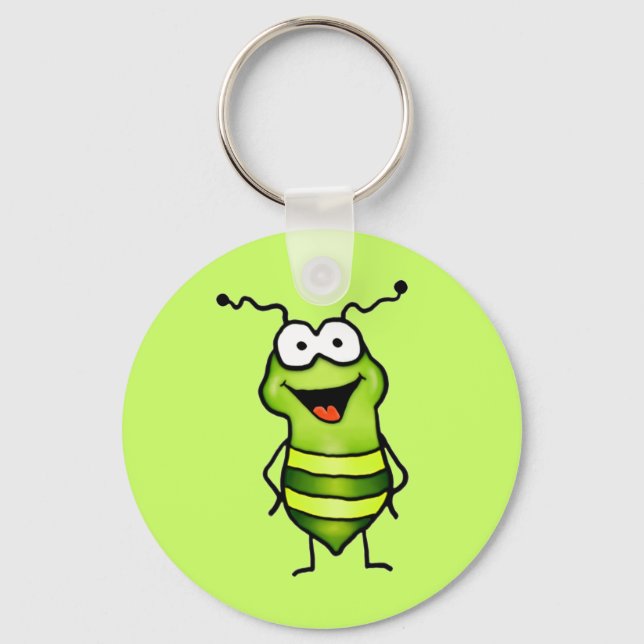 Happy Bug Keychain (Front)