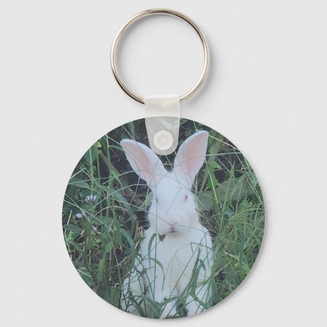 Happy Bunny Keychain (Front)