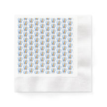 Happy Butterfly Baby Shower Paper Napkins