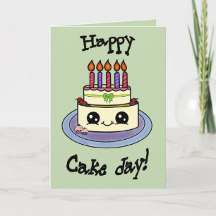 Happy cake day! Birthday Card