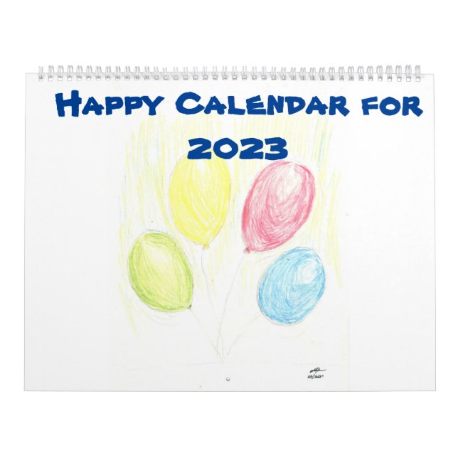 Happy Calendar for 2023 (Cover)