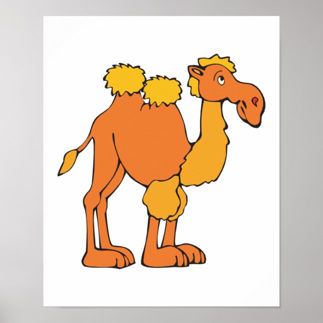 happy camel poster (Front)