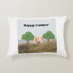 Happy Camper Accent Pillow