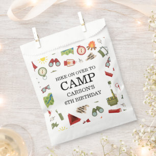 Happy Camper Adventure Birthday Favour Bag