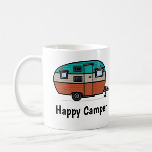 Happy Camper, ajouter du texte, Coffee Mug