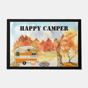 Happy Camper Autumn Door Mat