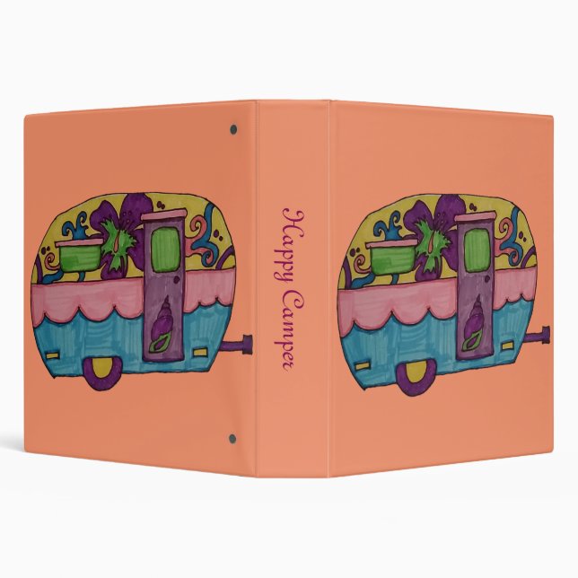 Happy Camper Binder (Background)