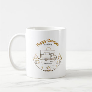 Happy Camper Camper Camper Mug