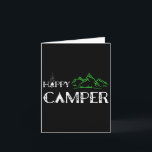 Happy Camper - Camping For Men1  Card<br><div class="desc">Happy Camper - Camping For Men1</div>