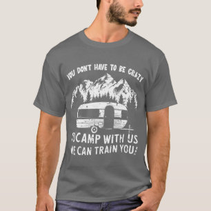 Happy Camper Camping Lovers Funny Camper Gift boy T-Shirt