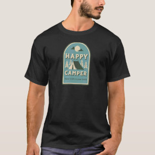 Happy Camper Camping Summer Road Trip Vacation T-Shirt