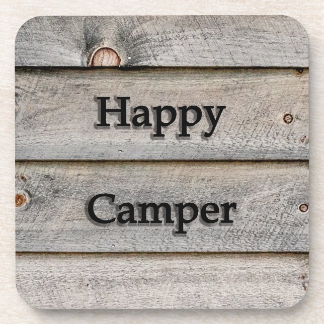 Happy Camper Coaster (Front)