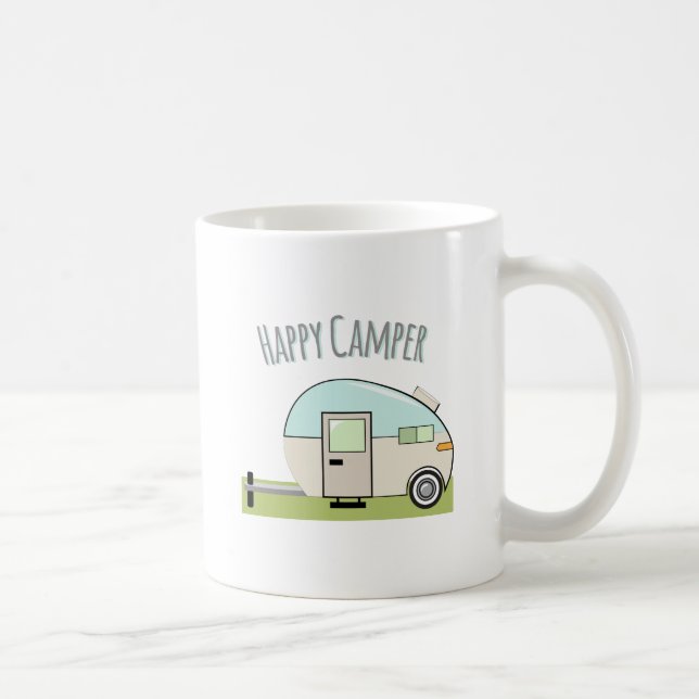Happy Camper Coffee Mug (Right)