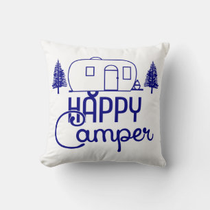 Happy Camper Coussins