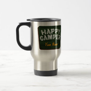 Happy Camper Customizable Camping Mug