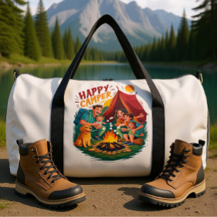 Happy Camper Family Fun Time Duffle Bag